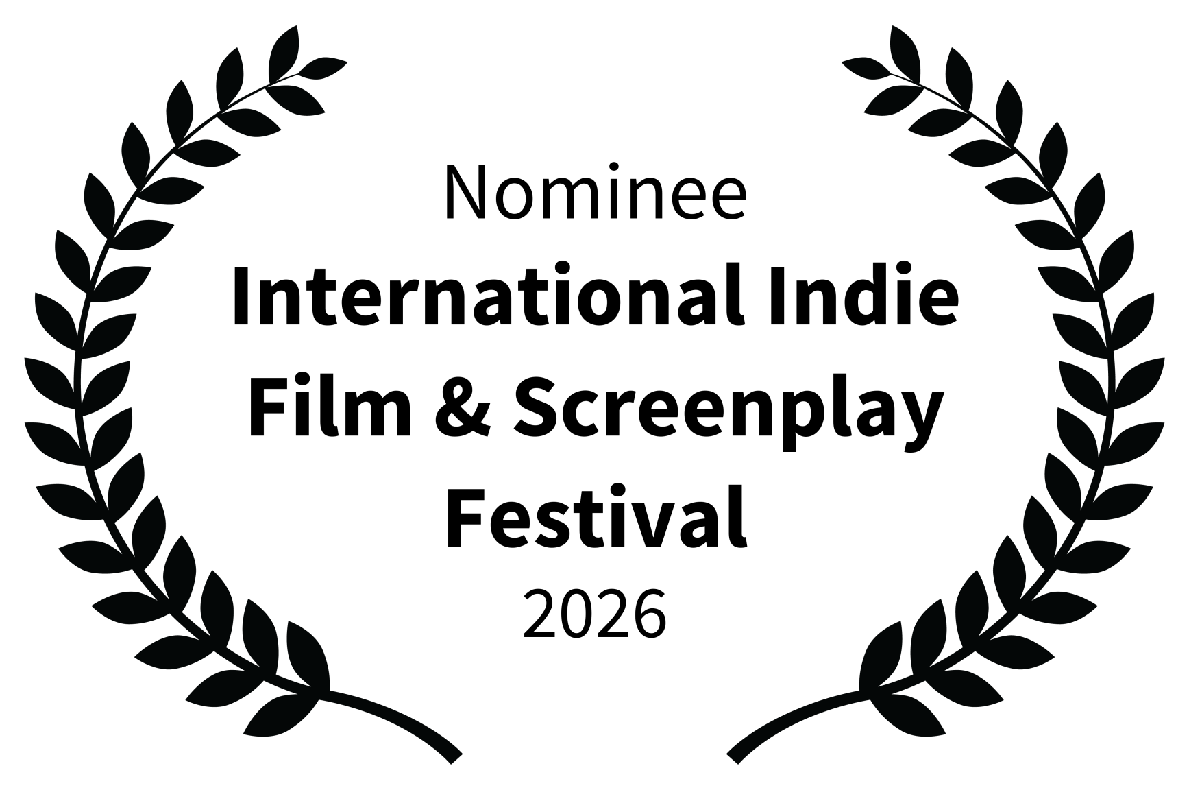 International Indie Film & Screenplay Festival 2026 — Nominee